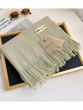 Cashmere Scarf Soft & Warm Oversized Comfort Cozy 72x28
